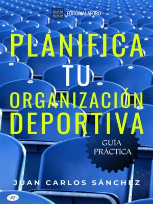 cover image of Planifica tu organización deportiva